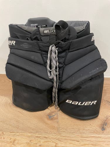 Intermediate Large Bauer Elite Hockey Goalie Pants (Used)