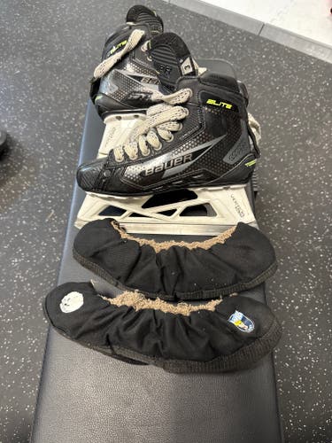 Bauer Elite Hockey Goalie Skates 3.0 Regular Width Size 3