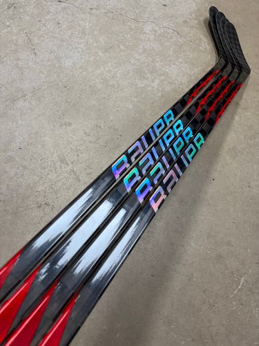 4 PACK 87 Flex P92 Senior Bauer Nexus Sync Left Hand Hockey Stick (New) Pro Stock