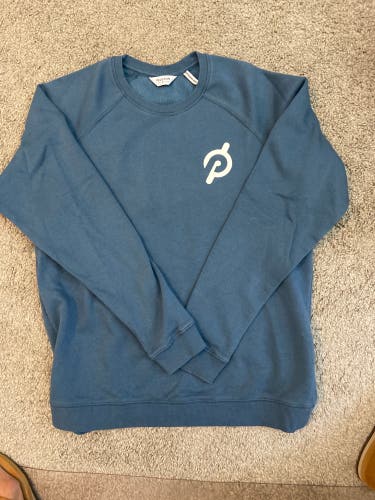 Peloton Blue Men's Medium Sweatshirt (Used)