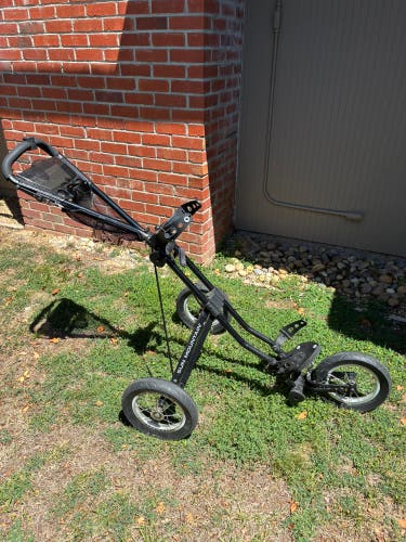 Black Unisex Sun Mountain Push Cart (Used)
