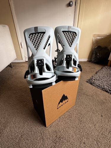 Men's Large Burton StepOn Genesis Snowboard Bindings All Mountain (Used)