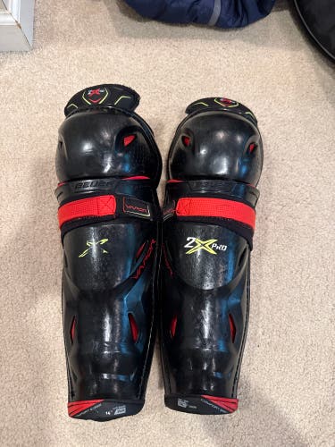 Senior Bauer Vapor 2X Pro 14" Shin Pads (Used)