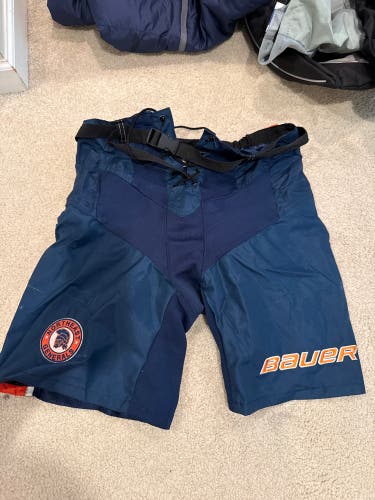 NAHL Northeast Generals Small Bauer Team Pant Shell Pro Stock (Used)