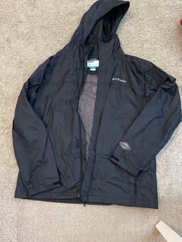Black Men's Large Columbia Jacket (Used)