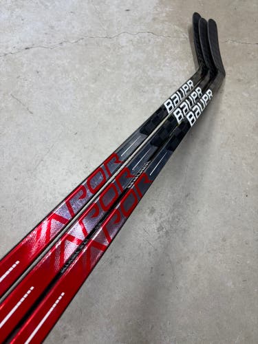 3 PACK 77 Flex P88M Senior Bauer Vapor Hyperlite Left Hand Hockey Stick (New) Pro Stock