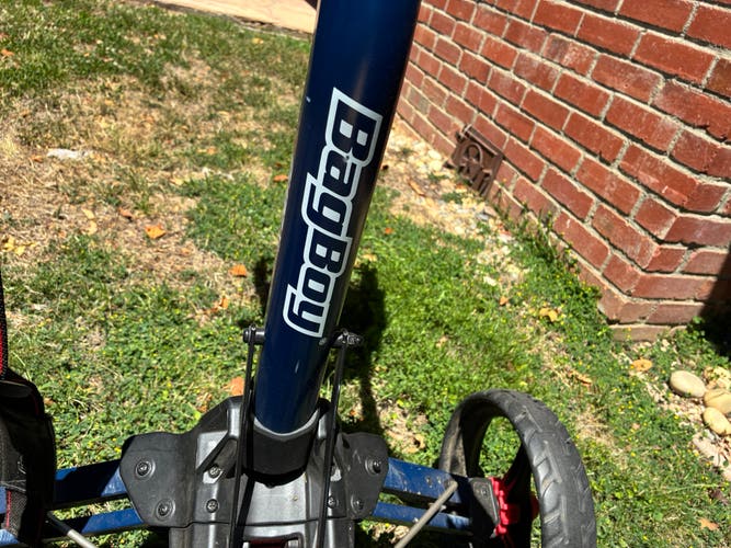 Blue Unisex Bag Boy Push Cart (Used)