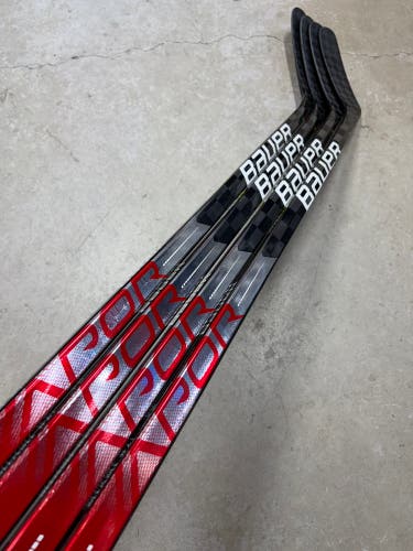 4 PACK 77 Flex P88M Senior Bauer Vapor Hyperlite Left Hand Hockey Stick (New) Pro Stock