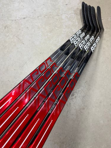 5 PACK 77 Flex P88M Senior Bauer Vapor Hyperlite Left Hand Hockey Stick (New) Pro Stock