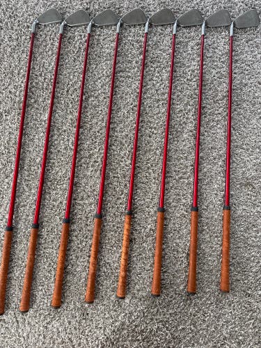 Men's 1992 Ping Zing Right Handed Iron Set Regular Flex Graphite Shaft 8 Pieces 37.5" (Used)