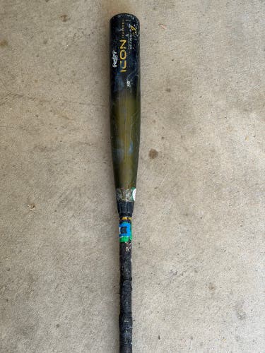 2023 Rawlings Icon Composite BBCOR Certified Bat (-3) 30 oz 33" (Used)