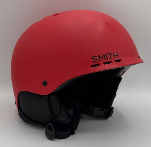 Large Red Smith Holt Helmet