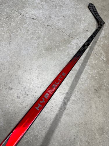 77 Flex P92 Senior Bauer Vapor Hyperlite2 Left Hand Hockey Stick (New) Pro Stock