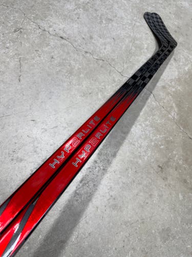 2 PACK 77 Flex P92 Senior Bauer Vapor Hyperlite2 Left Hand Hockey Stick (New) Pro Stock