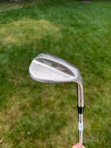 Titleist Vokey SM9 Brushed Steel Lob Wedge 60 / 8 Wedge Flex 35.25" NICE