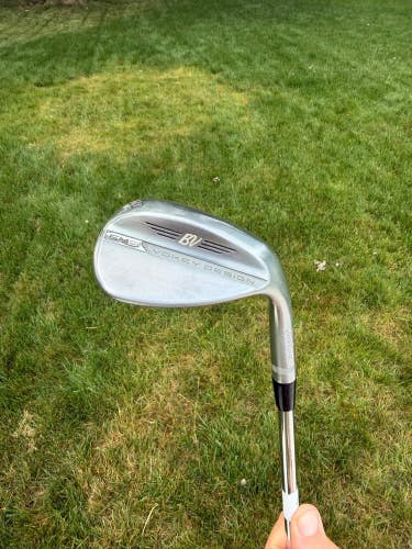 Titleist Vokey SM8 Tour Chrome Lob Wedge 60 / 8 Wedge Flex 35.25" NICE
