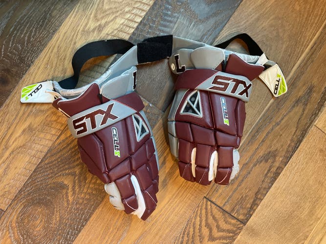 STX Cell V Lacrosse Gloves (New)