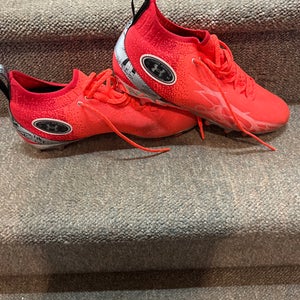 Bright Red Men's Size M 11.5 (W 12.5) Adult Under Armour (Used)