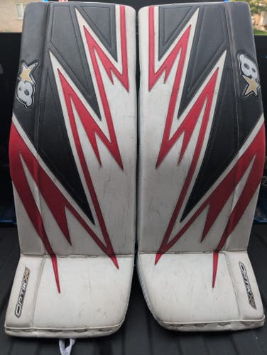 30" 2025 Brian's Optik 4 Goalie Leg Pads (Used)