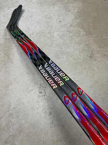 3 PACK 87 Flex P92 Senior Bauer Flylite Right Hand Hockey Stick Pro Stock (New)