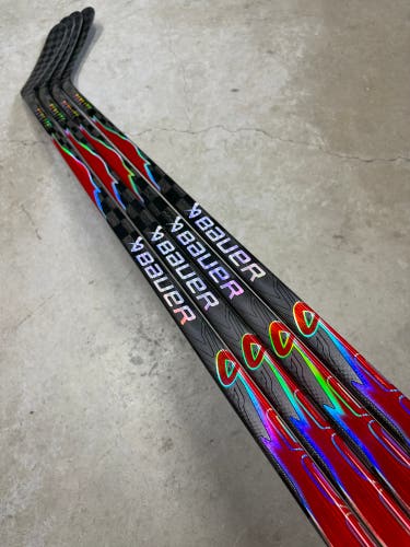 4 PACK 87 Flex P92 Senior Bauer Flylite Right Hand Hockey Stick Pro Stock (New)