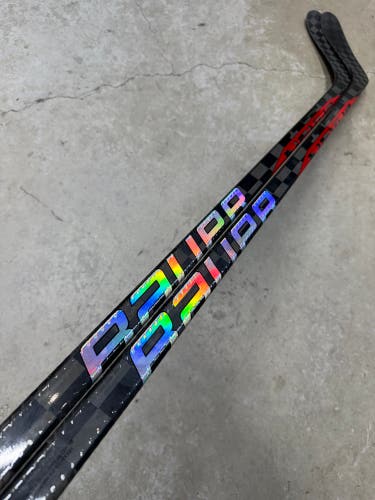 2 PACK 82 Flex Custom P28 Senior Bauer Nexus Sync Left Hand Hockey Stick (New) Pro Stock