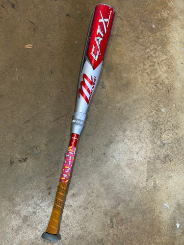 2023 Marucci CAT X Composite USSSA Certified Bat (-10) 18 oz 28" (Used)