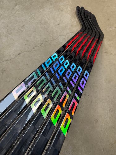 6 PACK 82 Flex Custom P28 Senior Bauer Nexus Sync Left Hand Hockey Stick (New) Pro Stock
