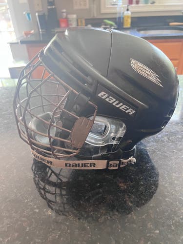Bauer Hockey Helmet with Cage - Used
