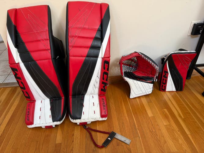 Custom 34+1 CCM EFlex 7.9 / True 580 - Goalie Full Set (Used)