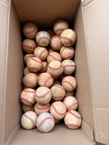4 Dozen Used Baseballs
