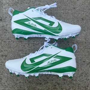 Oregon Ducks Team Issued Nike Alpha Cleats (Size  12.5)