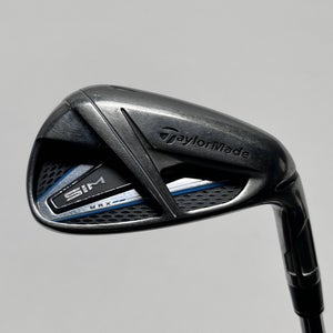 TaylorMade SIM MAX Gap Wedge GW KBS Max 85g Regular Steel Mens RH Midsize Grip