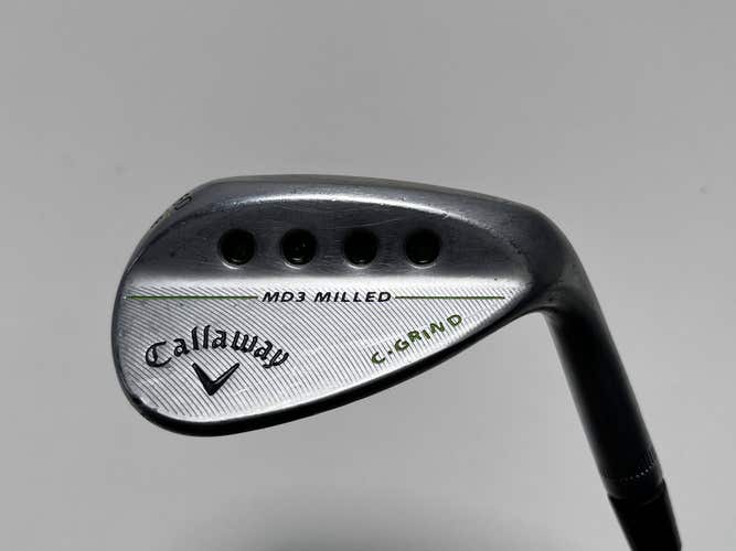 Callaway MD3 Milled Chrome C-Grind Lob Wedge LW 60* 8 Tour C-Taper 120g Stiff RH