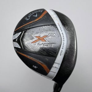 Callaway X2 Hot Pro 3 Fairway Wood 15* Aldila Tour ATX 3.7 75g Stiff RH