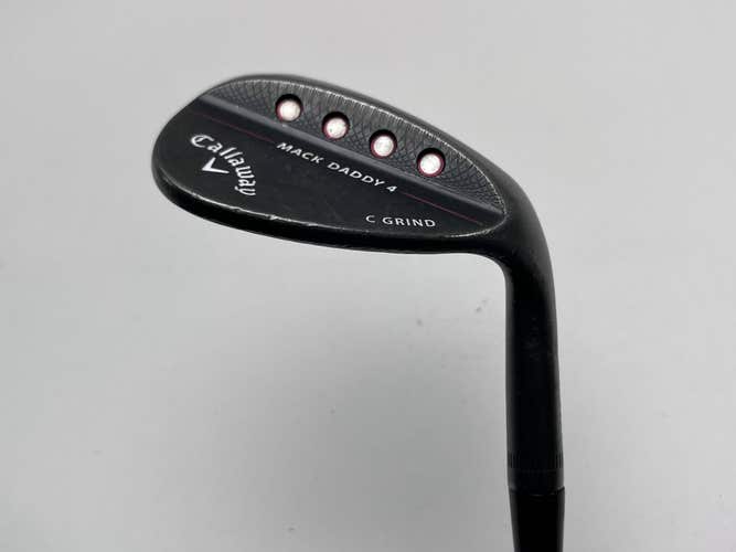 Callaway Mack Daddy 4 Black Lob Wedge LW 58* 8 C-Grind XP 95 R300 Regular RH