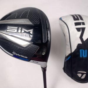 TaylorMade SIM MAX Driver 10.5* Fujikura Ventus Blue 6R Regular RH HC