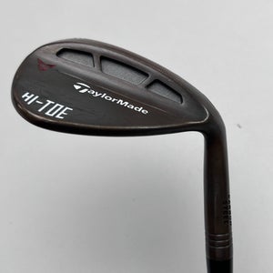 TaylorMade HI-TOE RAW Lob Wedge LW 58* 10 Bounce KBS Hi-Rev 2.0 115g Wedge RH