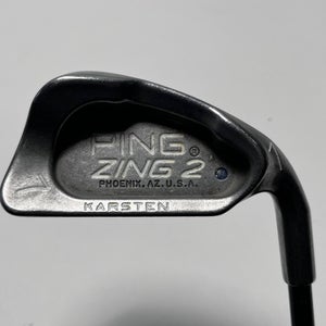 Ping Zing 2 Single 7 Iron Blue Dot 1* Up G Loomis Stiff Graphite Mens RH
