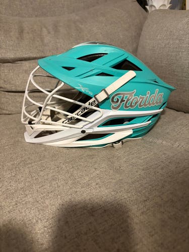 Cascade XRS Lacrosse helmet - Light Blue Sweetlax FL ($350 Retail)