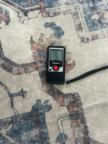(Used) pocket radar