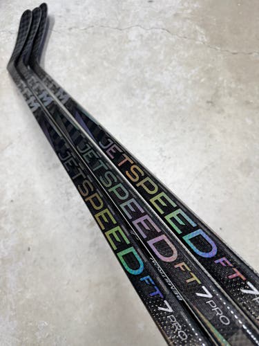 3 PACK 80 Flex P92 Senior CCM Jetspeed FT7 Pro Right Hand Hockey Stick Pro Stock (New)
