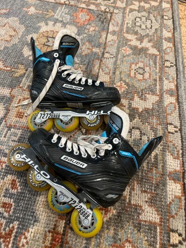 Bauer RSX Inline Skates Regular Width Size 5.5 (Used)