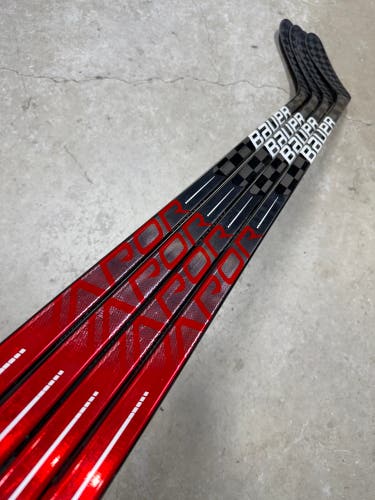 4 PACK 87 Flex P28 Senior Bauer Vapor Hyperlite Left Hand Hockey Stick (New) Pro Stock