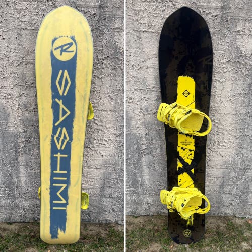 156cm Rossignol Sashimi Snowboard With Fix January Bindings (in excellent condition)
