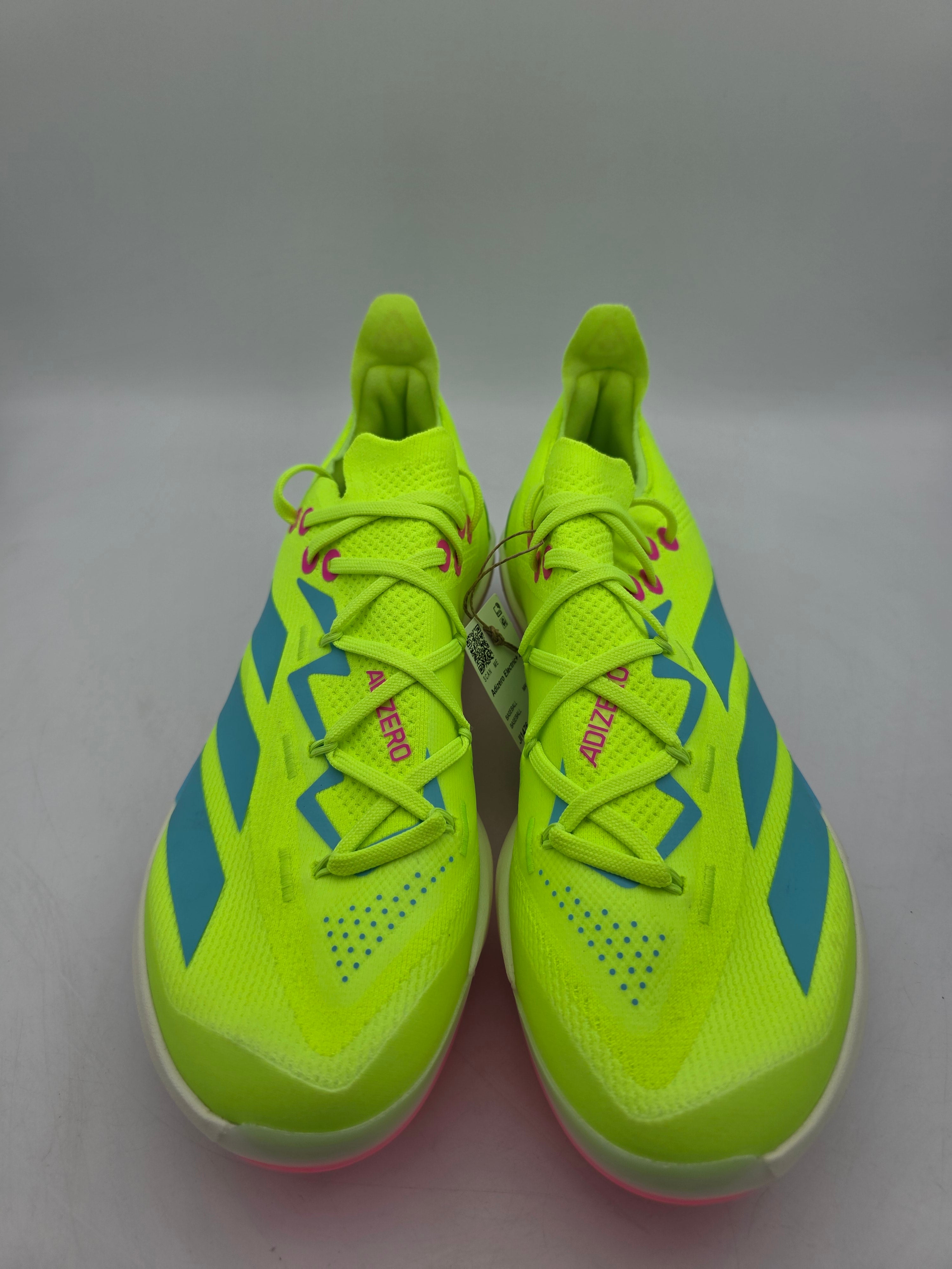  Adizero Electric 2 スニーカー Adidas Adizero Electric + 2.0 Baseball Cleats Lime Lucid Pink