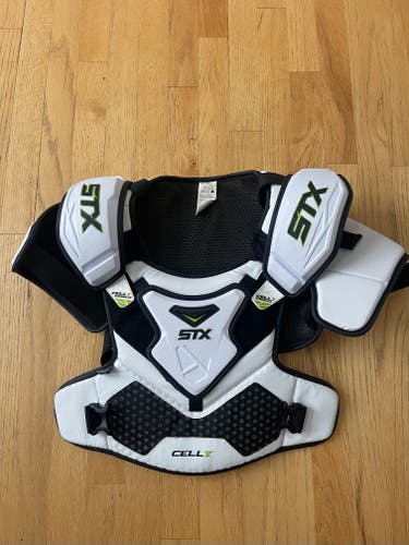 XL Youth STX Cell V Shoulder Pads (Used)