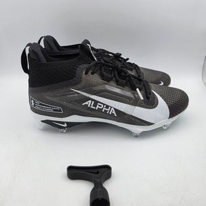 Nike Alpha Menace Elite 4 Detachable Football Cleats Mens Sz 10.5 IH1229-001