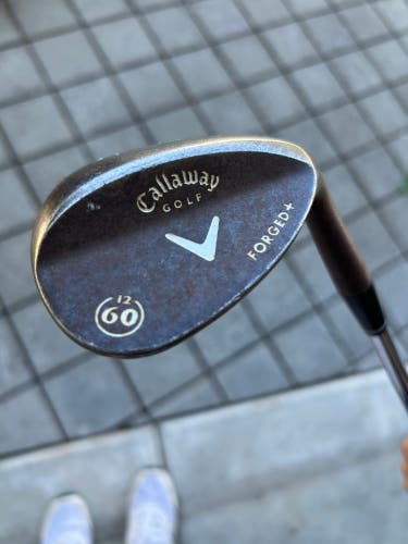 CALLAWAY FORGED+ 60 degree LOB WEDGE WEDGE FLEX STEEL SHAFT