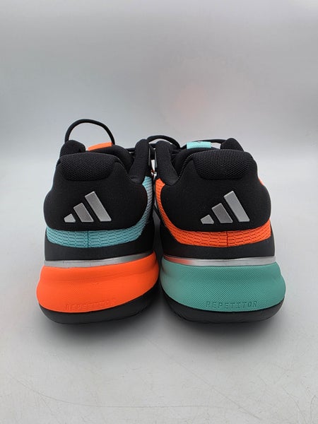 Adidas Barricade 14M Tennis Pickleball Shoes Mens 11 Aqua Orange Black JR1742 Adidas Men main image 2